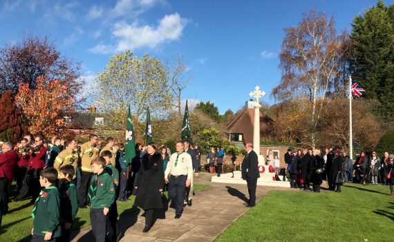 Remembrance Day, Memorial Gardens, 2018