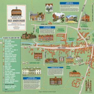 Download a printable copy of the Old Amersham Map
