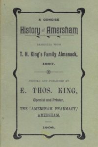 History of Amersham by T. King