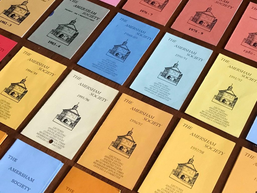 Amersham Society early programmes