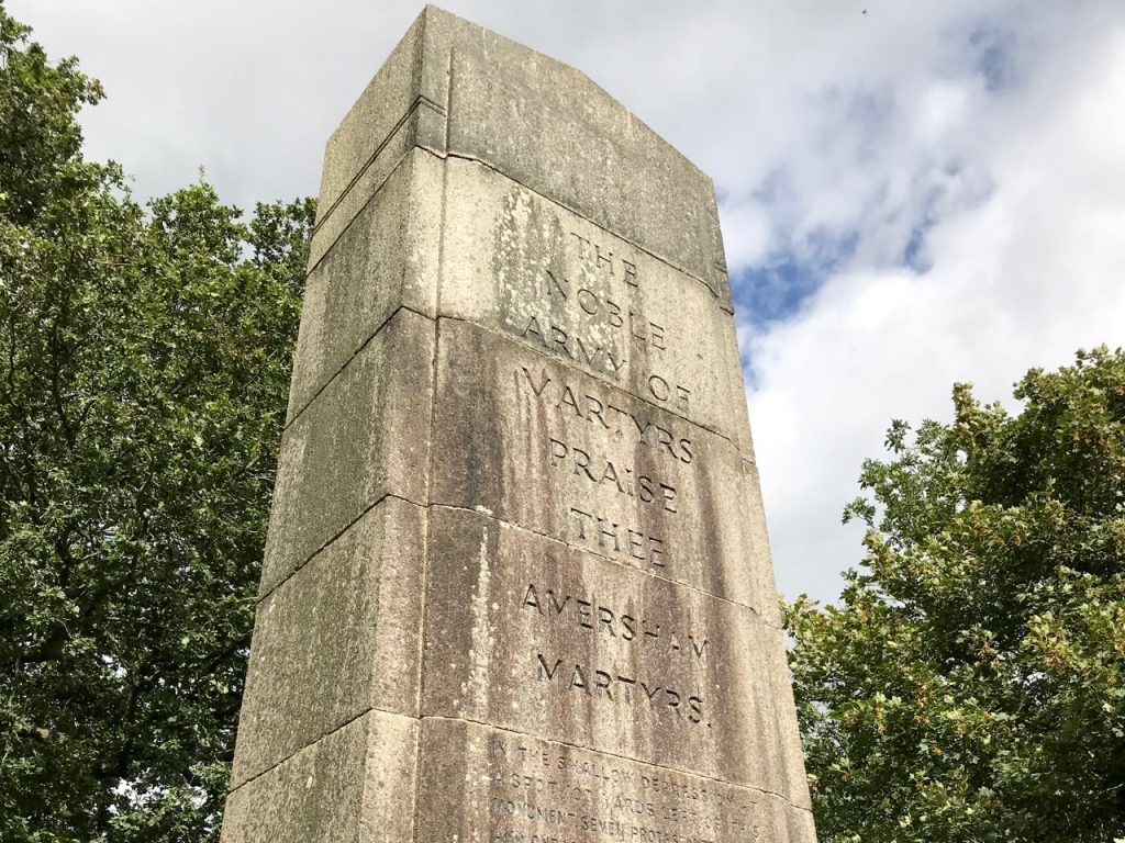 Amersham Martyrs' Memorial, 2019