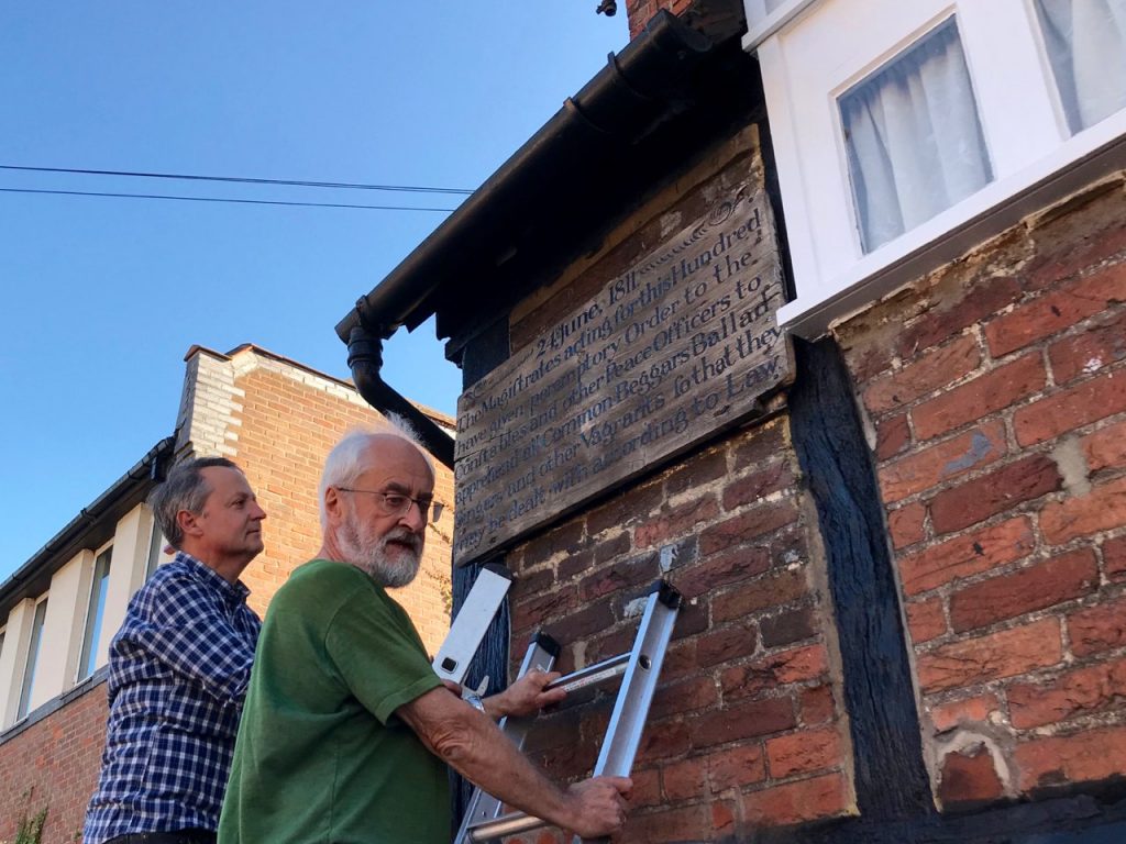 Job done. Paul Britton and Peter Borrows, 17 Sep 2019
