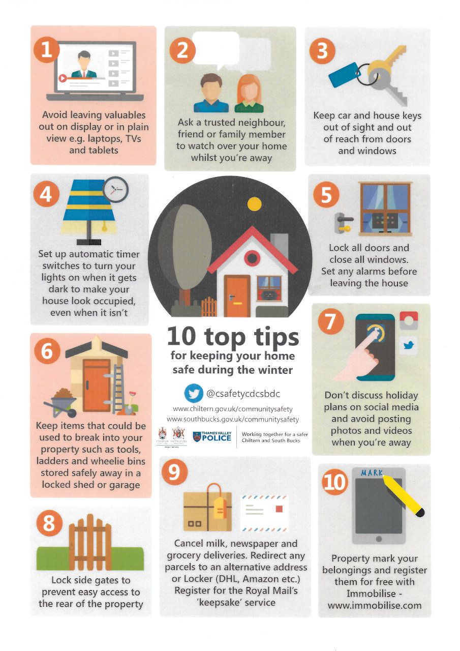10 top tips for keeping your home safe