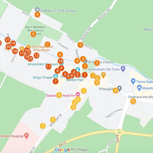 Old Amersham Interactive Map