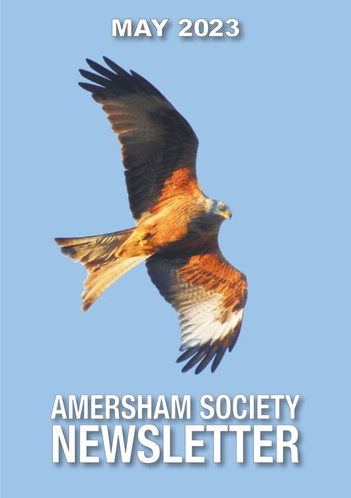 May 2023 Newsletter, cover photo The Red Kite by Linda Witton