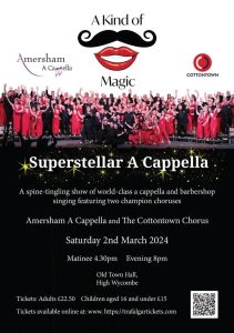 Amersham A Cappella and Cottontown Chorus Concert @ The Old Town Hall