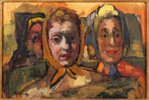 Three Heads by von Motesiczky, 1944 © Amersham Museum
