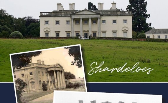 January 2026 Newsletter, photos (from top): Shardeloes today, in c1955 and in c1950