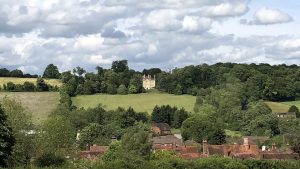 Iconic view of the Old Rectory, built by Benjamin Robertshaw, completed in 1736