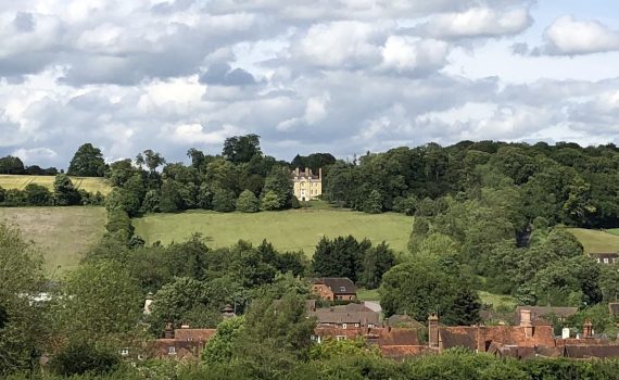 Iconic view of the Old Rectory, built by Benjamin Robertshaw, completed in 1736